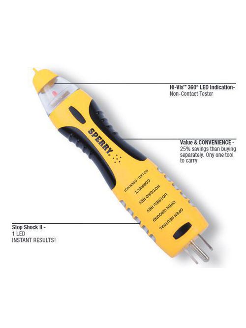 Product image for Gardner Bender VD7504GFI Voltage/GCFI Tester