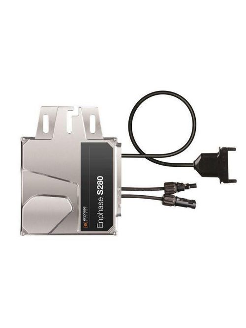 Product image for Enphase Energy S280-60-LL-2-US 240/208 VAC 280 VA MC4 Compatible Locking Connector Advanced Grid Ready Microinverter