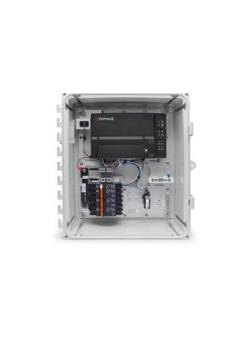 Product image for ENPENE XAM1-120-B-M AC COMBINER BOX WITH ENVOY-S METERED BATTERY READY