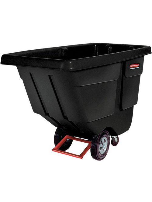 Product image for RUBM FG131400BLA 1 CU YD UTILITY TILT TRUCK