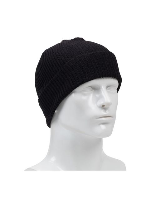 PIP 360-1500FR-BK FR MODACRYLIC RIBKNIT WATCH CAP MEETS ASTM F1506 BLACK