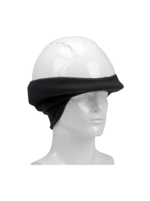 PIP 365-1505-BK HARD HAT FULL FACE TUBE LINER ACRYLIC RIB KNIT BLACK