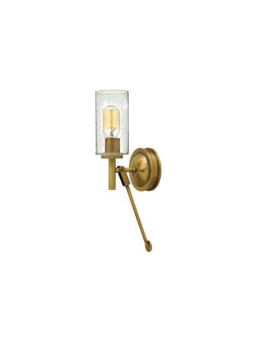 Product image for Collier 1 Light Wall Sconce - Heritage Brass