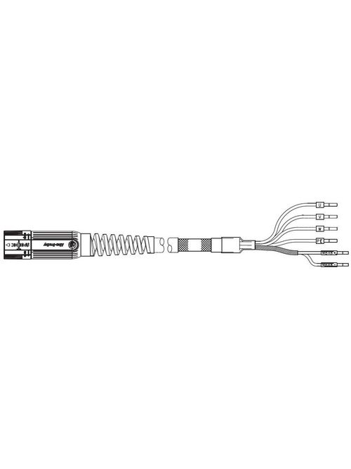 Product image for A-B 2090-CPBM7DF-08AF50 50 m Length