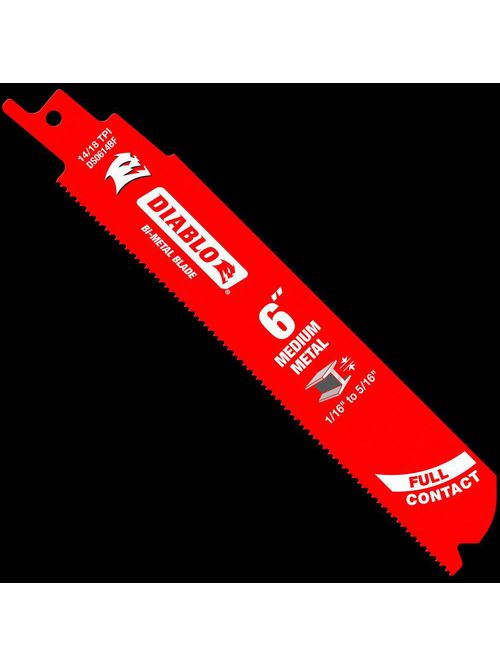 Product image for DIABLO DS0614BF5 Steel Demon 6" * SOLD AS 1 PACKAGE OF 5 *