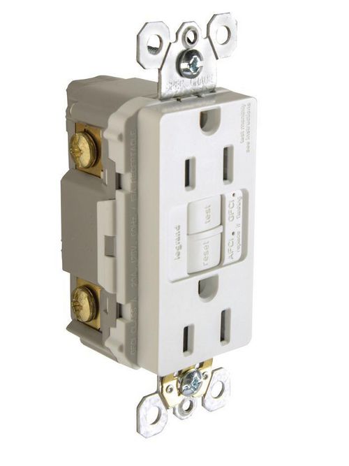 Product image for P&S AFGF202DFW 20A AFCI/GFCI DEAD F