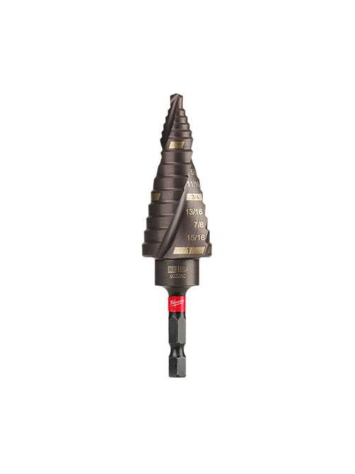Product image for Milwaukee 48-89-9248 SHOCKWAVE™ Impact Duty Step Bit #8 1/8" - 1"