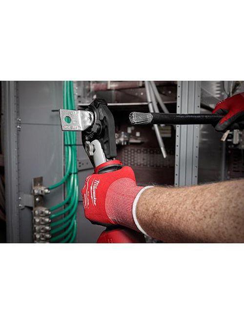 Product image for Milwaukee 49-16-750A 750 MCM Cu/AL Crimping Jaw with 400-750 MCM AL 6T U Style Dies