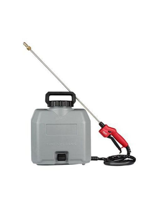 Product image for Milwaukee 49-16-28CS Switch Tank 4-Gallon Concrete Sprayer Tank Assembly