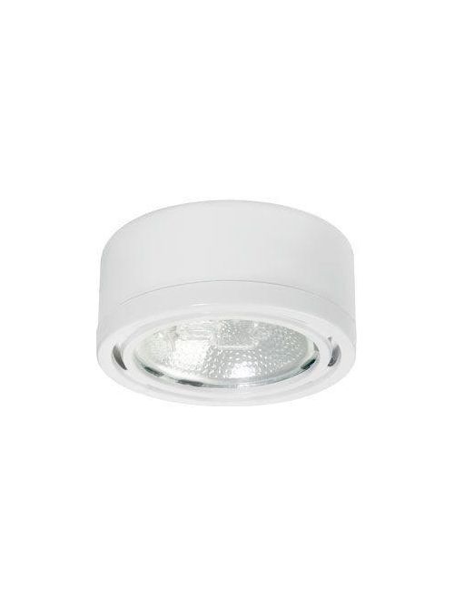 Product image for Elite Lighting HU-03-WH 20 Watt 12 Volt White Halogen Undercabinet and Display Light Fixture