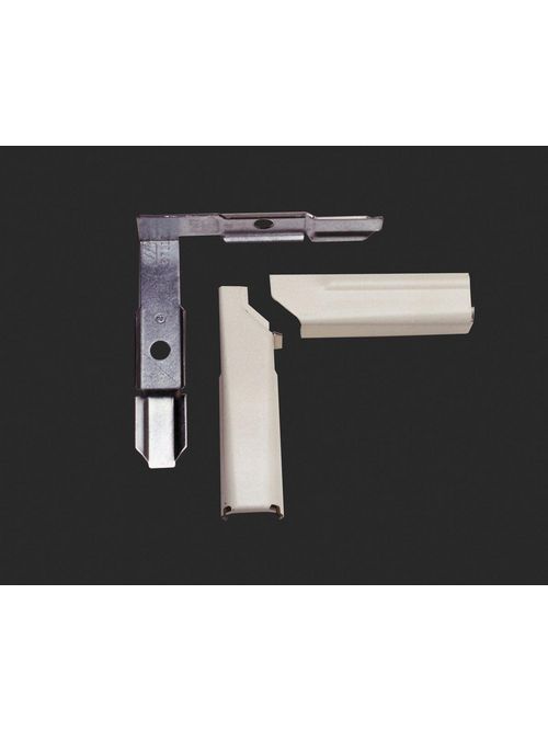 Product image for Wiremold 5711LHAWH 90 Degrees Left Hand Internal Twisted Elbow