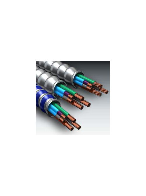 Product image for AFC Cable Inc. 18BG-42-501 MC Lite Luminary 16 AWG 2-Conductor Orange/Gray/Green Cable