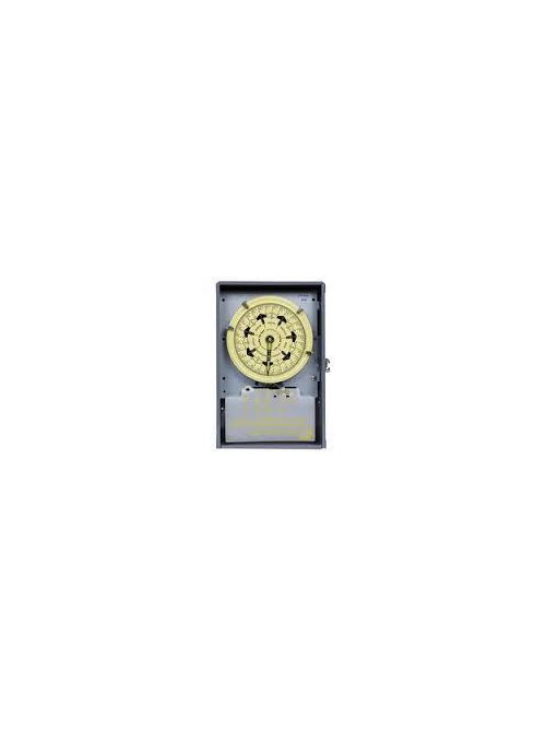 Intermatic T7401BCR NEMA 3R Steel Case 120 VAC 60 Hz 4PST Electromechanical Time Switch Intermatic T7401BCR NEMA 3R Steel Case 120 VAC 60 Hz 4PST Electromechanical Time Switch