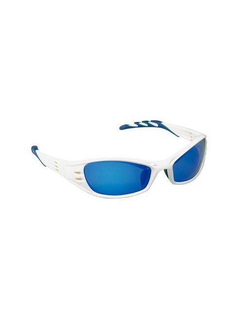 Product image for 3M 11664-00000-10 Fuel Blue Lens White Frame Protective Eyewear