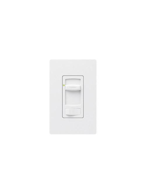 Product image for Lutron Electronics MK-600PIH-WH 600 W 120 Volt White 1-Pole Dimmer with On-Off Switch and Locator Light