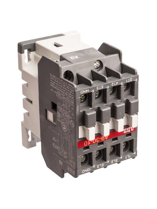 Thomas & Betts A9-30-10-84 110 to 120 VAC 9 Amp 1NO 3-Pole Non-Reversing Contactor Thomas & Betts A9-30-10-84 110 to 120 VAC 9 Amp 1NO 3-Pole Non-Reversing Contactor