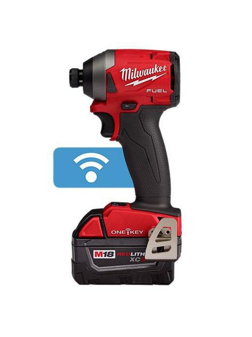 Product image for Milwaukee 2857-22 M18 FUEL™ 1/4" Hex Impact Driver w/ One Key XC Kit