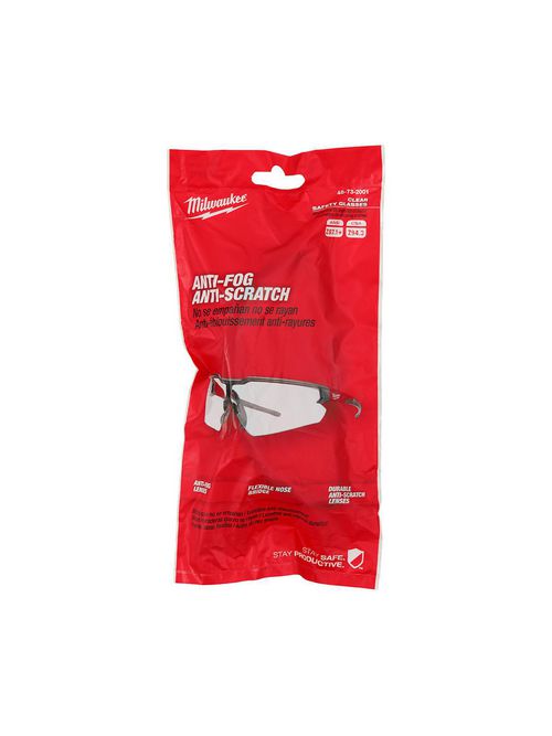 MILW 48-73-2001 Clear Safety Glasse MILW 48-73-2001 Clear Safety Glasse