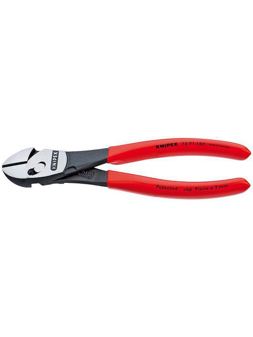 Product image for KNIPEX 73-71-180 7-1/4 DIAGONAL CUTTER