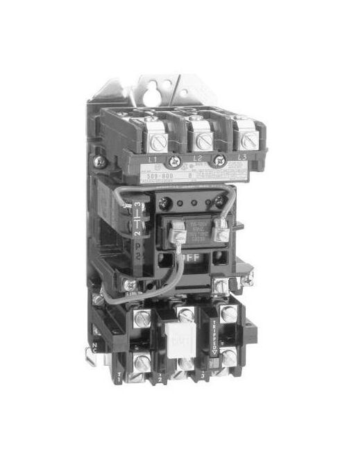 Product image for Starter non-reversing NEMA-5 270A 110-120VAC 60-300A relay