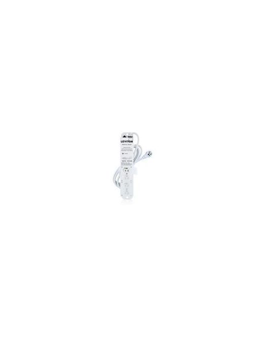LEV 5304M-1N7 MED STRIP 15A 4REC 7- LEV 5304M-1N7 MED STRIP 15A 4REC 7-