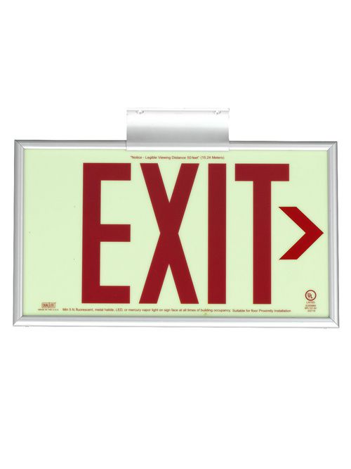 Product image for DUAL DPLPM50SBA PHOTOLUM EXIT 50FT