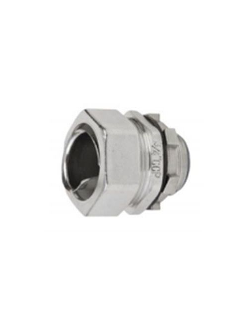Calbrite S60700FCS0 3/4" Stainless Steel Flexible Conduit Connector, Straight Male Product image for Calbrite S60700FCS0 3/4" Stainless Steel Flexible Conduit Connector, Straight Male