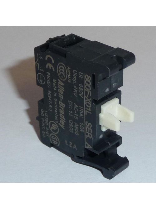 Product image for A-B 800F-PD3CX22L 22mm Back of Pane