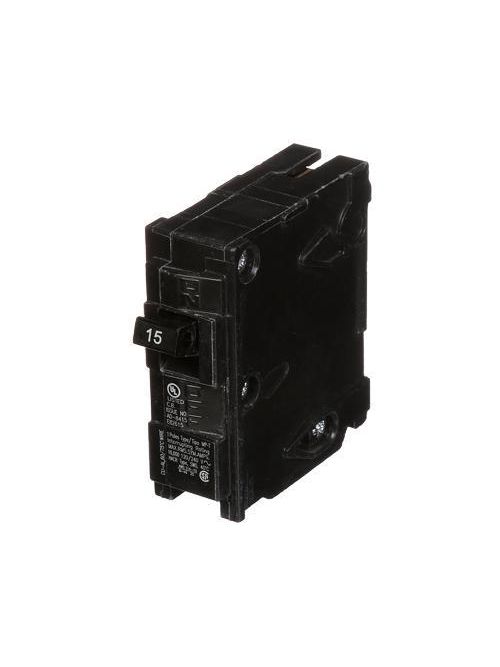 Siemens MP115 1-Pole 120 VAC 15 Amp 10 kA Plug-In Circuit Breaker Siemens MP115 1-Pole 120 VAC 15 Amp 10 kA Plug-In Circuit Breaker