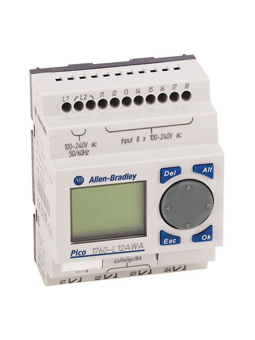 Product image for Allen-Bradley 1760-L12AWA-NC Pico 12-Point AC Controller