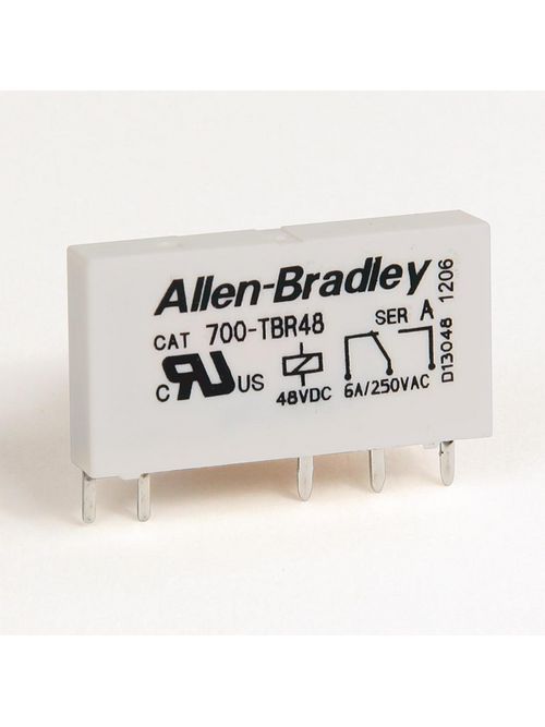 Allen-Bradley 700-TBR12 Terminal Block Style 12 Volt DC 1-Pole Relays Allen-Bradley 700-TBR12 Terminal Block Style 12 Volt DC 1-Pole Relays