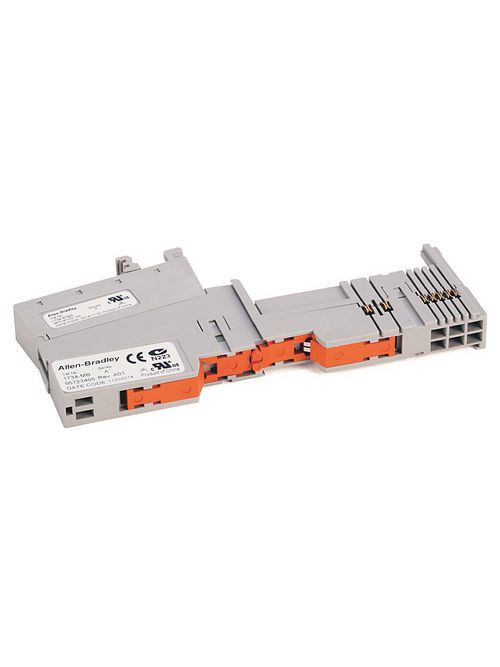 A-B 1734-TBS POINT I/O TERMINAL BASE TWO PIECE 8 SPRING-CLAMP TERMINALS OPEN STYLE DIN MOUNTED A-B 1734-TBS POINT I/O TERMINAL BASE TWO PIECE 8 SPRING-CLAMP TERMINALS OPEN STYLE DIN MOUNTED