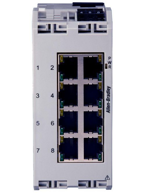 A-B 1783-US08T STRATIX 2000 UNMANAGED 8PORT SWITCH Product image for A-B 1783-US08T STRATIX 2000 UNMANAGED 8PORT SWITCH
