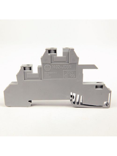 Allen-Bradley 1492-JD3FB 2-1/2 mm Double Level Fuse Block Allen-Bradley 1492-JD3FB 2-1/2 mm Double Level Fuse Block