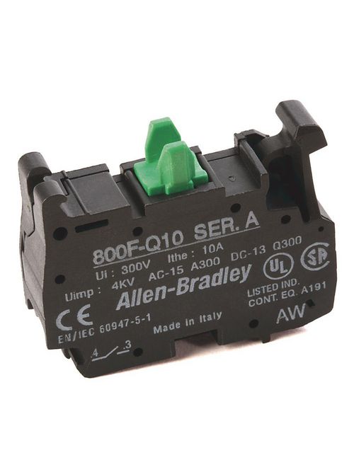 Allen-Bradley 800F-PD2C 22.5 mm 12 VAC/VDC Plastic Latch Mount Push Button Incandescent Module Allen-Bradley 800F-PD2C 22.5 mm 12 VAC/VDC Plastic Latch Mount Push Button Incandescent Module