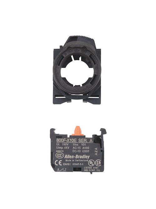 A-B 800F-PX02S 22mm Back of Panel C A-B 800F-PX02S 22mm Back of Panel C