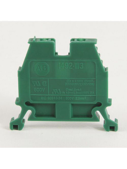 Allen-Bradley 1492-W3-RE 2.5 mm Standard Terminal Block Allen-Bradley 1492-W3-RE 2.5 mm Standard Terminal Block