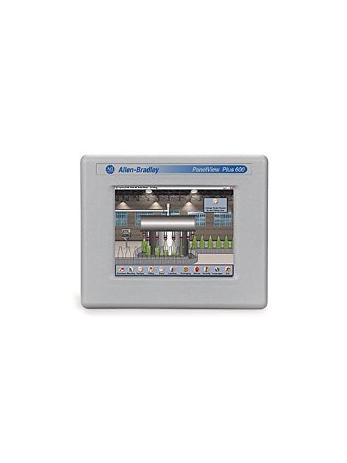 Product image for Allen Bradley 2711P-T6M20D 5.5 Inch Ethernet/RS232/USB Touch Operator Grayscale Display Panelview Plus Terminal