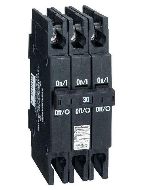 Product image for Allen Bradley 1492-MCEA250 GFEP 50 A CIRC BRKR, 30 MA , 2 Pole