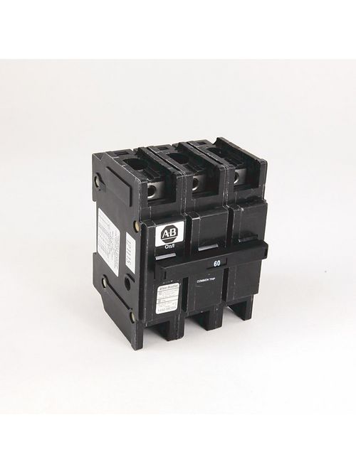 Allen-Bradley 1492-MCBA360 1 Inch 10 kaic 3-Pole 60 Amp Circuit Breaker Allen-Bradley 1492-MCBA360 1 Inch 10 kaic 3-Pole 60 Amp Circuit Breaker