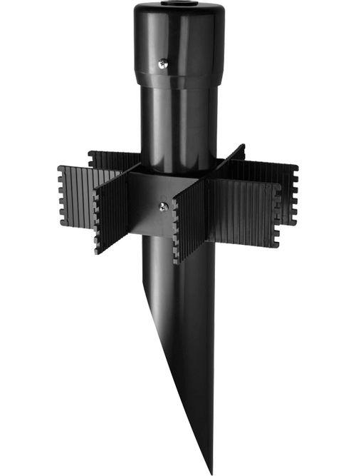 RAB MP19B 3-1/4 x 19" Black PVC Landscape Lighting Mounting Post RAB MP19B 3-1/4 x 19" Black PVC Landscape Lighting Mounting Post