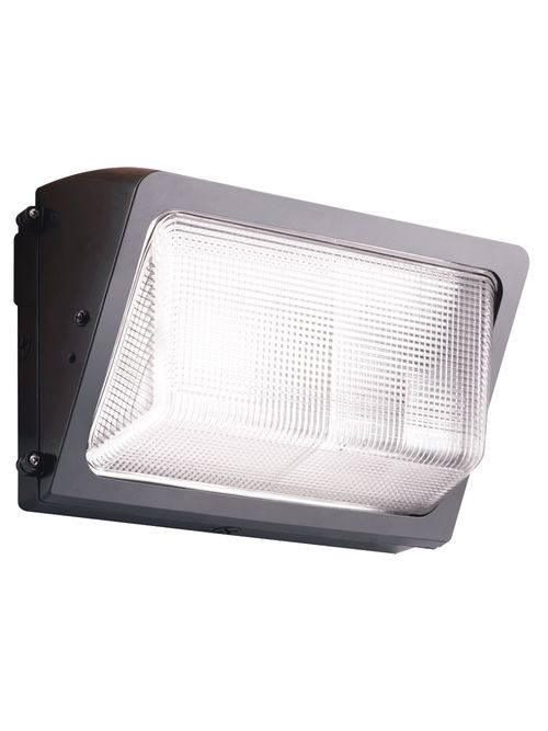 RAB WP2H150QT 150 W 120/208/240/277 Volt 14 x 7-1/4 x 9 Inch Quad Tap Bronze HID Wall Pack RAB WP2H150QT 150 W 120/208/240/277 Volt 14 x 7-1/4 x 9 Inch Quad Tap Bronze HID Wall Pack