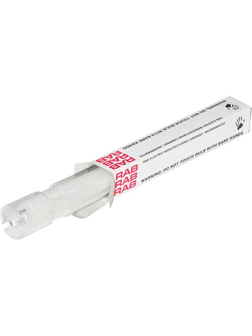 Product image for RAB LQ75-GY8 120 to 277 Volt 75 W 1500 Lumen Bi-Pin Incandescent Lamp