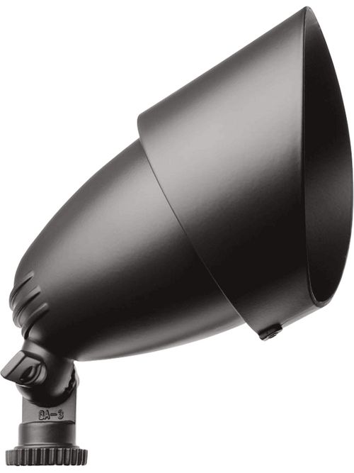 Product image for RAB QB1A 75 W 120 Volt 3-1/2 x 5 Inch Bronze Die-Cast Aluminum Quartz Floodlight Fixture