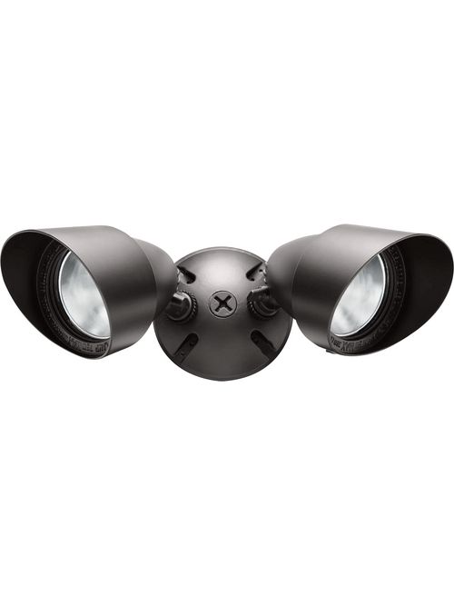 Product image for RAB QB2A 2 x 75 W 120 Volt 16 Inch Bronze Die-Cast Aluminum Quartz Floodlight Fixture