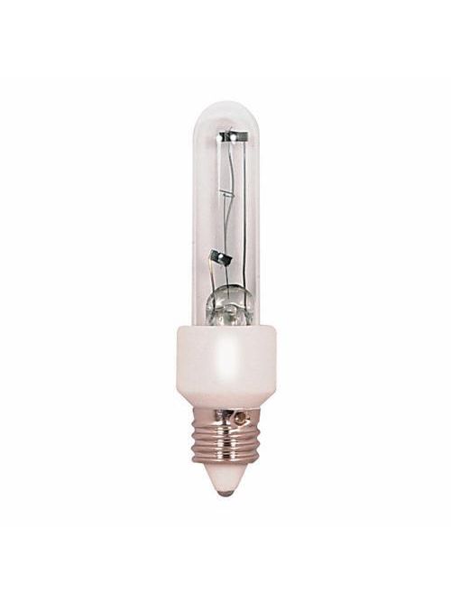 SATCO S4487 40 W 120 Volt 2900 K 560 Lumen Clear E11 Miniature Candelabra Base T3 Halogen Lamp SATCO S4487 40 W 120 Volt 2900 K 560 Lumen Clear E11 Miniature Candelabra Base T3 Halogen Lamp