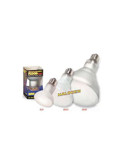 Product image for Satco S4503 100W Halogen; BR40; 2500 Average rated Hours; 1400 Lumens; Medium base; 120 Volt