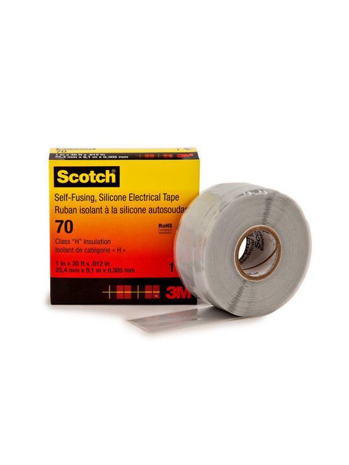 3M 70-1x30FT Silicone Rubber Tape 3M 70-1x30FT Silicone Rubber Tape