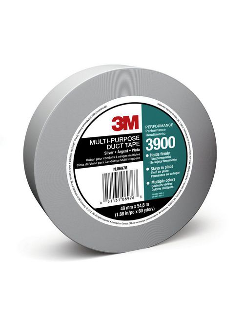 3M 3900-Silver 48 mm x 54.8 m Silver Duct Tape 3M 3900-Silver 48 mm x 54.8 m Silver Duct Tape