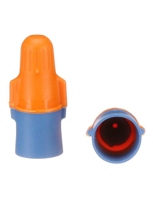 3M O/B+BOX 100/Box Orange/Blue Spring Connector 3M O/B+BOX 100/Box Orange/Blue Spring Connector